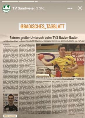 bADISCHES tAGBLATT